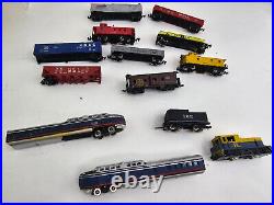 160 N Scale Train Lot (50+) Engines, Cars, Atlas, Mintrix, AHM Minitrains