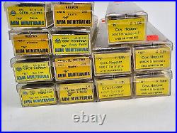 160 N Scale Train Lot (50+) Engines, Cars, Atlas, Mintrix, AHM Minitrains