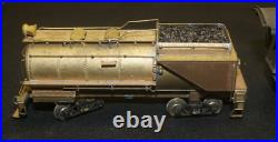 1960s United Scale Models Brass Steam Locomotive & Vanderbilt Tender WORKING