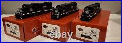 (3) Broadway Limited Illinois Central HO Scale Locomotives withDCC Sound