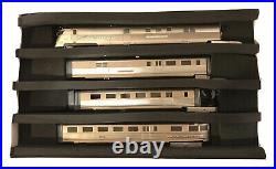 3rd Rail O Scale Brass Pioneer Zephyr 9900 Burlington 4pc Set