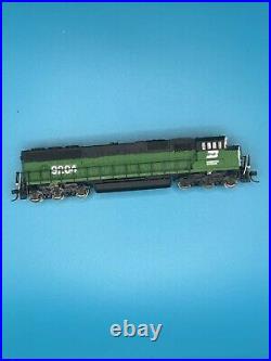 ATLAS Custom BURLINGTON NORTHERN SD-60M LOCOMOTIVE # 9204 WITH DCC N SCALE