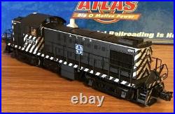 ATLAS O 3-RAIL With LIONEL TMCC SANTA FE ALCO RS-1 DIESEL ENGINE! O SCALE ZEBRA