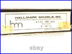 A. T. S. F. 2-10-4 Brass Steam Engine Ho Scale(hall Mark Models)