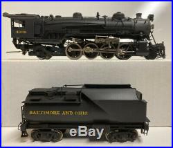 Akane HO Scale Brass Baltimore & Ohio 2-8-2 Engine & Tender #4626