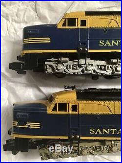 American Flyer S Scale #484/485/486 Santa Fe Aba Alco Diesel Locomotive Set