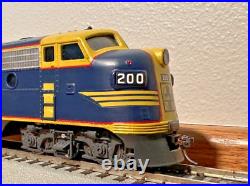 American Models Santa Fe FP-7 Diesel 200 Custom Painted (3/16) S-Scale / DC