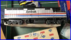 Amtrak Great Trains F40 Turbo Fan Long 1/32 G Scale Engine Super Rare With Box