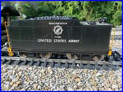 Aristo-Craft Trains G Scale 2-8-0 Consolidation Steam Locomotive US Army 610