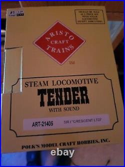Aristocraft ART 21405 Steam locomotive and tender G scale