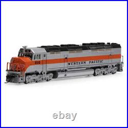 Athearn ATH15390 FP45 Wester Pacific #810 Locomotive with DCC & Sound N Scale