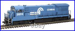 Atlas HO Scale GE U33B (DCC/LokSound) Conrail/CR (Blue/White) #2896