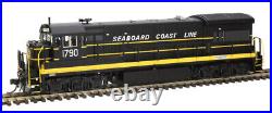 Atlas HO Scale GE U36B (Standard DC) Seaboard Coast Line/SCL(Black/Yellow) #1834