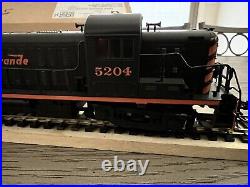 Atlas HO Scale Rio Grande RS-3 Diesel Engine #5205 And Atlas GP 7 Rio Grande