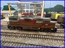 Atlas Ho Scale MKT #329 GP 38-2 DCC Locomotive Custom Painted And Weathered