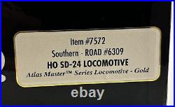 Atlas Master Series Gold #7572 SD-24 HO Scale Southern Road #6309