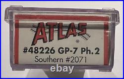 Atlas N Scale #48226 Gp-7 Ph. 2 Southern #2071