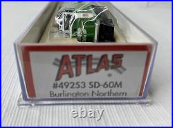 Atlas N Scale Locomotive Sd-60m Burlington Northern 49253