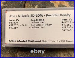 Atlas N Scale SD-60M CSX Locomotive Engine. Used