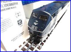 Atlas O Premier #30138044 Amtrak P42 Genesis Locomotive #100 Midnight Blue MINT