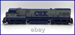 Atlas Silver Master 7308 HO Scale CSX GE U30C Locomotive #7250 DCC Ready