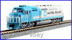 BNSF Maersk SDP40F Type IV Diesel Locomotive KATO 176-9241 N SCALE