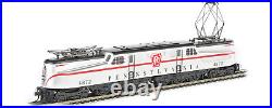 Bachman GG-1 Locomotive PRR #4872 (Silver withRed Stripe), N Scale