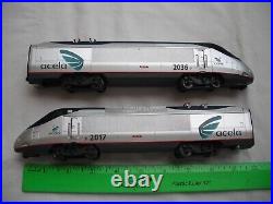 Bachmann Amtrak Acela 2017 2036, DCC Sound, Electric Locomotive Engine, HO Scale