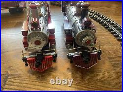 Bachmann G Scale Atchison Topeka Santa Fe Steam Engine 4-6-0 & 49 Tender