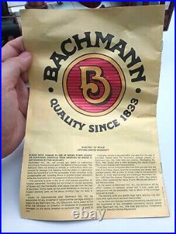 Bachmann G Scale Big Haulers THUNDERBOLT EXPRESS Locomotive + original Manual