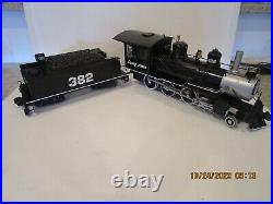 Bachmann G Scale Casey Jones 4-6-0 Locomotive & Tender #382 Excellent