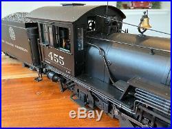 Bachmann G-scale 120.3 K-27 Locomotive #455 Rio Grande
