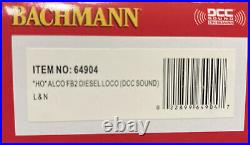 Bachmann HO Scale Alco FB2 Diesel Loco DCC Sound Engine L & N