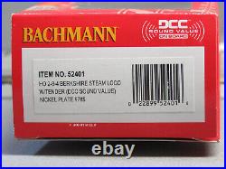 Bachmann Ho Scale Nickel Plate Road 2-8-4 Steam Engine DCC Sound Bac52401 New