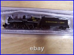 Bachmann N Scale DCC Locomotive, 51460 Chesapeake & Ohio #387, Lot A03