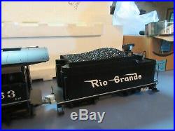 Bachmann Spectrum Rio Grande K-27 2-8-2 Locomotive & Tender G Scale