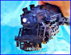 Bowser HO Scale Black PENNSYLVANIA PACIFIC STEAM Locomotive train & Cart 2500