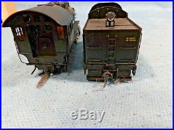 Brass Ho Scale Sunset Models 4-8-0 M-1 N&w Locomotive & Tender