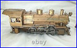 Brass Locomotive & Tender O-scale 2-rail 0-6-0