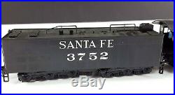 Broadway Limited 5159 ATSF Santa Fe 4-8-4 Steam Locomotive 3752 HO Scale withSound