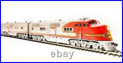 Broadway Limited HO Scale Santa Fe ATSF E1 A/B Set #2L/2A Sound 6897