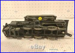 Cast Brass 2 Rail O Scale 4-6-0 Locomotive & Tender Decorated as PRR 5668