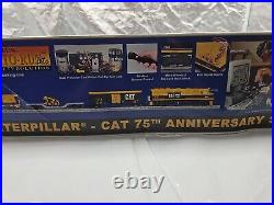 Caterpillar 75th Anniversary Rail King Train Set