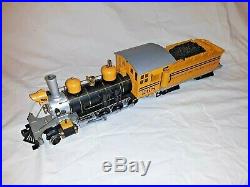 Delton Bumble Bee 2-8-0 Yellow G Scale D&RG Steam Locomotive & Tender Perfect
