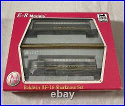 E-r Models N Scale Baltimore And Ohio Baldwin Rf-16 Sharknose Set