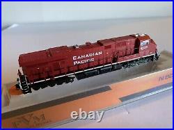 Fox Valley N scale Train ES 44AC Diesel Locomotive Canadian Pacific DCC Equipped