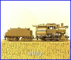 GEM Models HO Scale Brass Reading KT-105 B8a 0-6-0 Locomotive & Camelback Tender