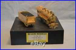 GEM models brass 2-rail O scale Pennsylvania railroad F-3 2-6-0 Locomotive