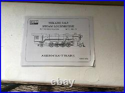 G Scale Aristocraft RARE Mint Undecorated Mikado 2-8-2 PAIR for sale as one lot