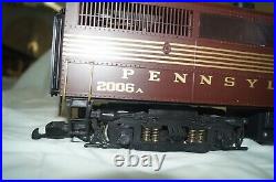 G Scale, Diesel, P. R. R. Engine, 2006, Aristo-Craft, Runs Well, Pick Ups Cleaned